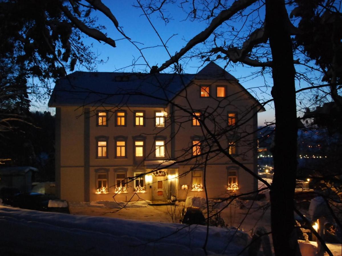 Waldhotel & Restaurant Bergschlosschen Hetzdorf Exterior photo