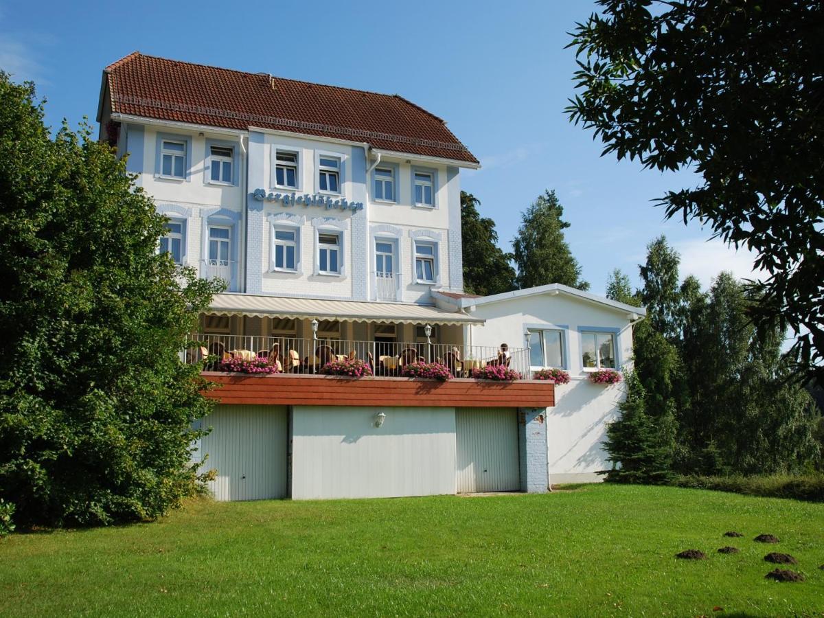 Waldhotel & Restaurant Bergschlosschen Hetzdorf Exterior photo